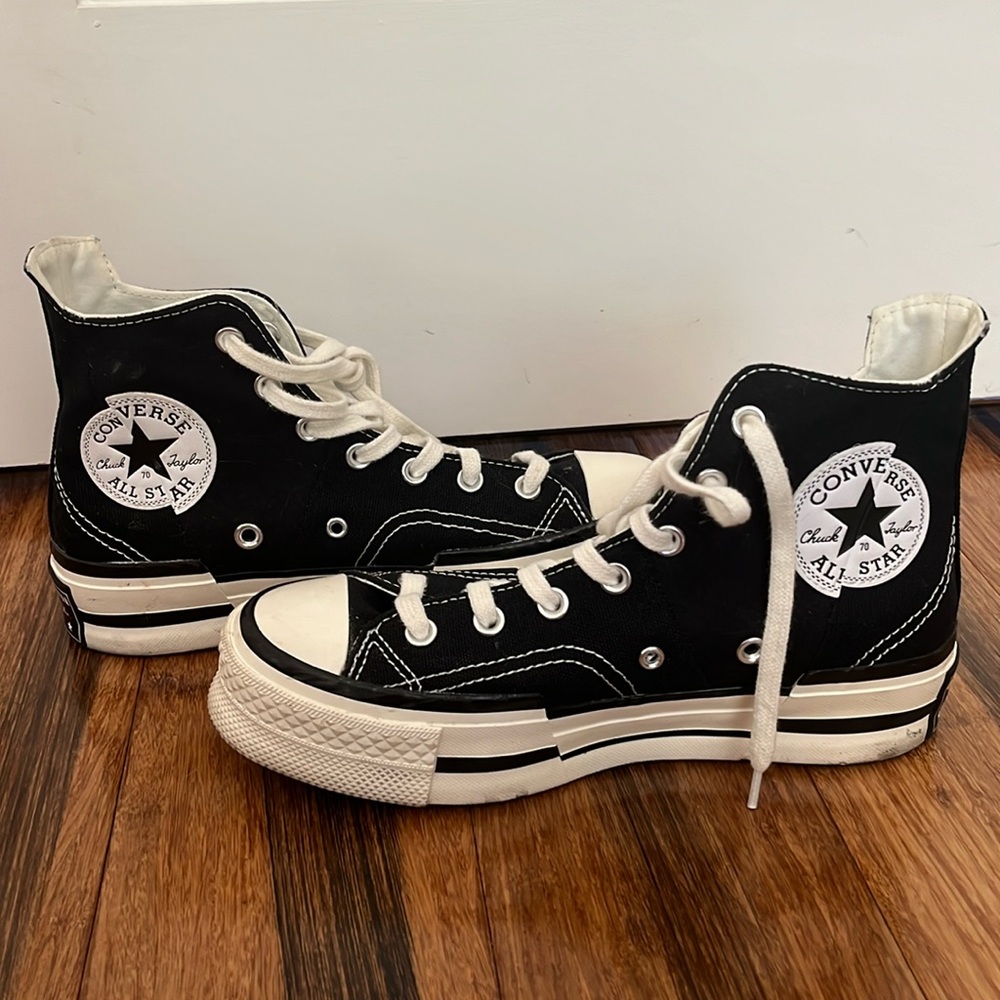 Black Platform Converse